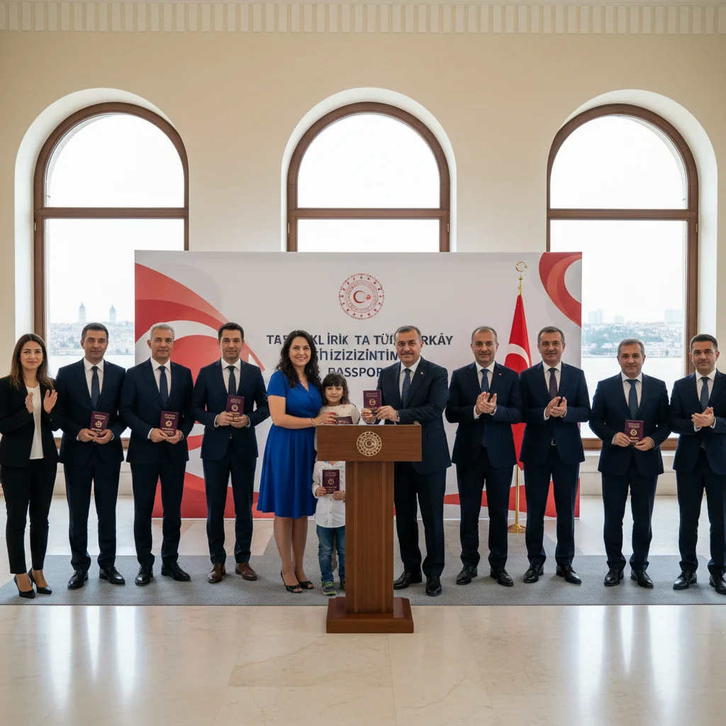 turkish passport citizenship ceremony