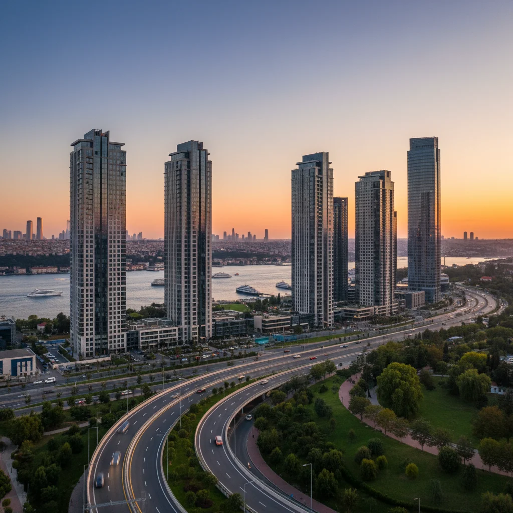 istanbul modern residential towers skyline investment