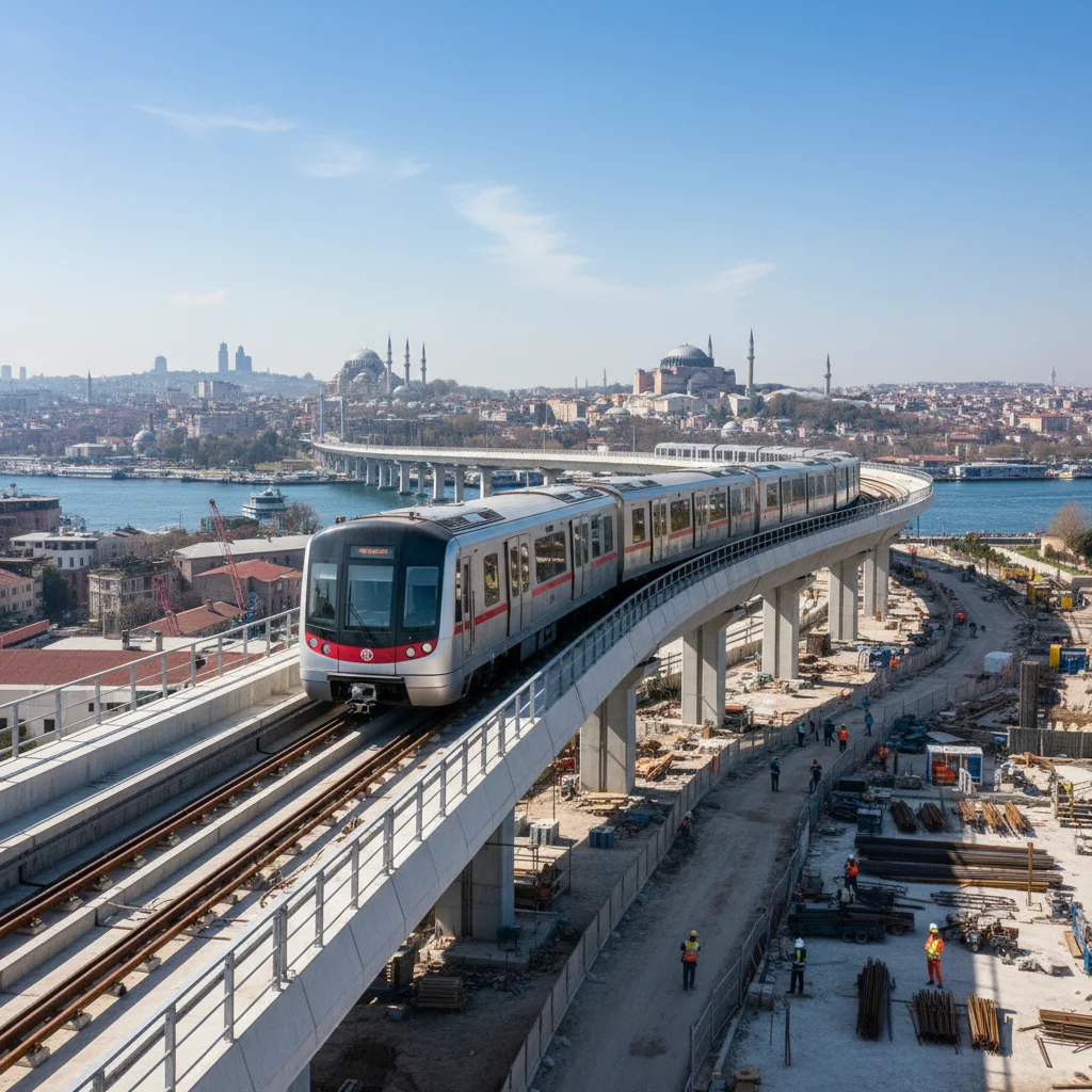 istanbul metro transportation infrastructure development