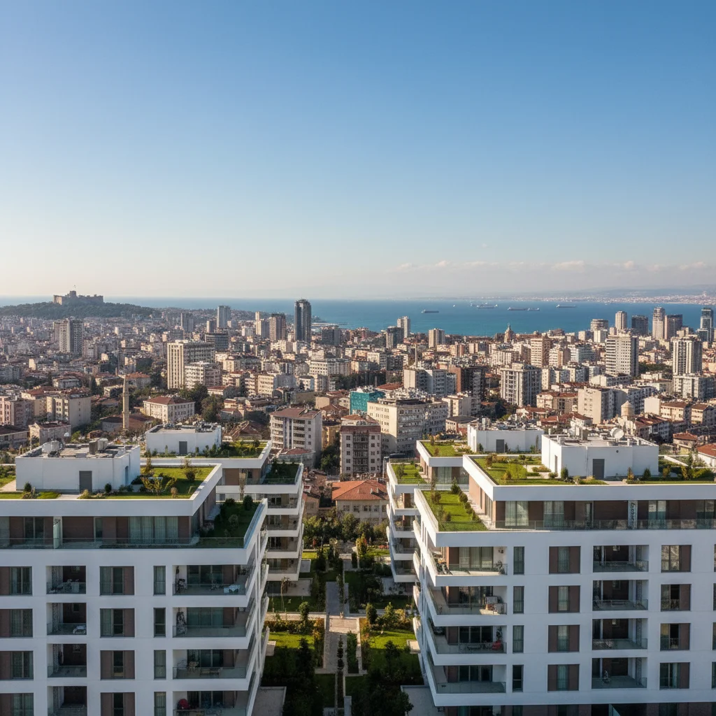 izmir affordable apartments skyline view