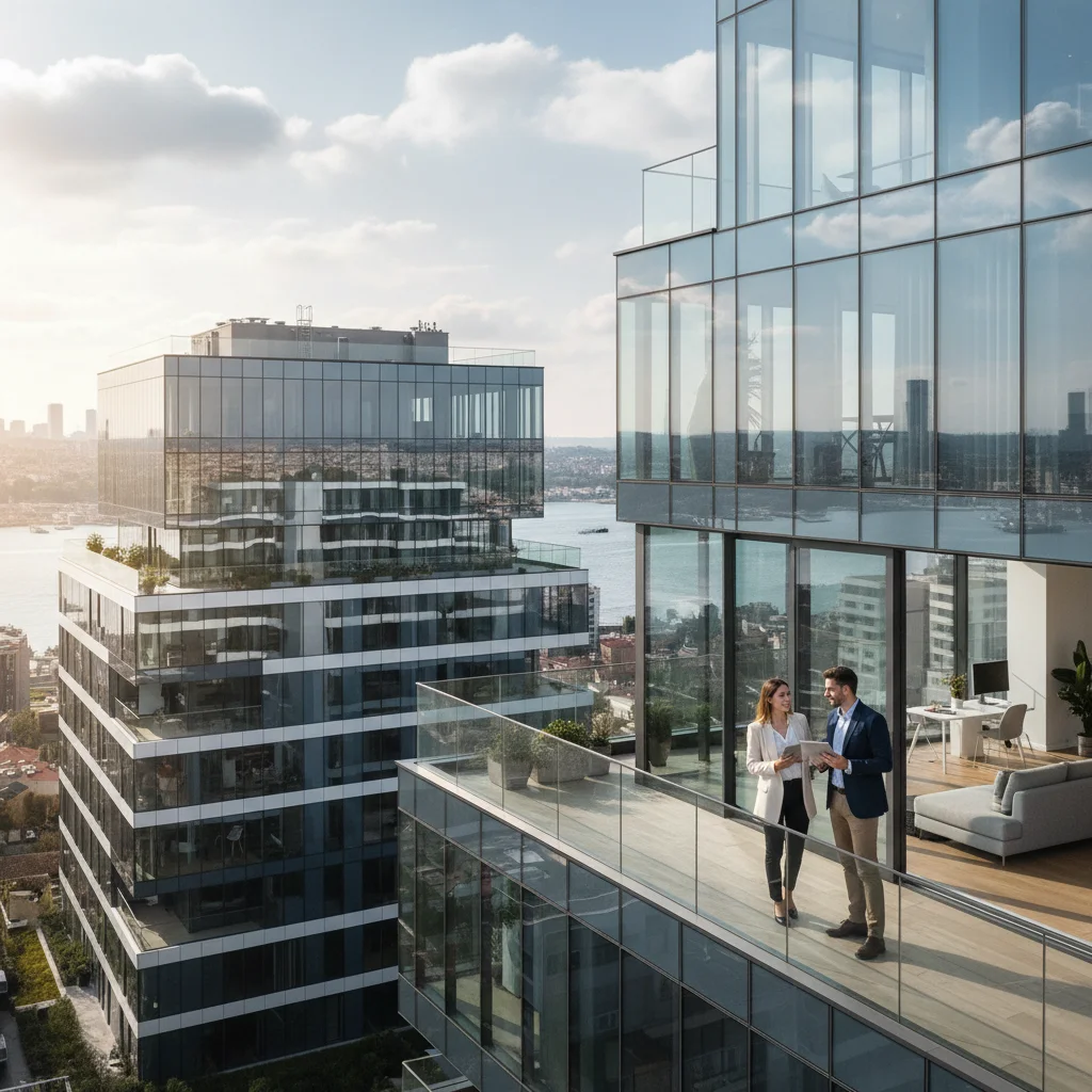 istanbul modern apartment buildings young professionals
