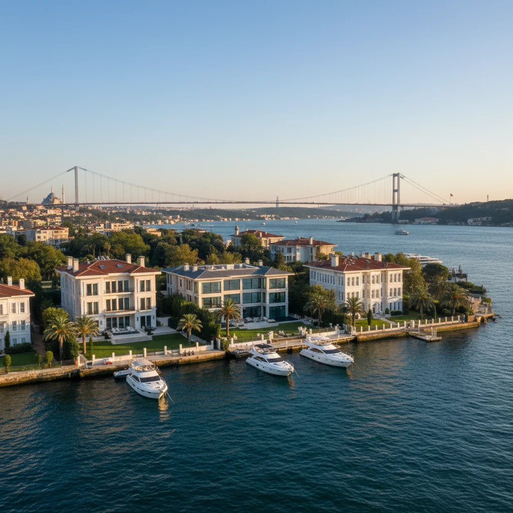 istanbul bosphorus waterfront luxury properties