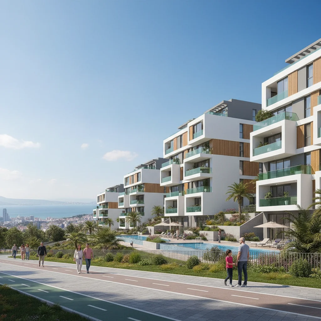 modern apartment complex izmir affordable housing