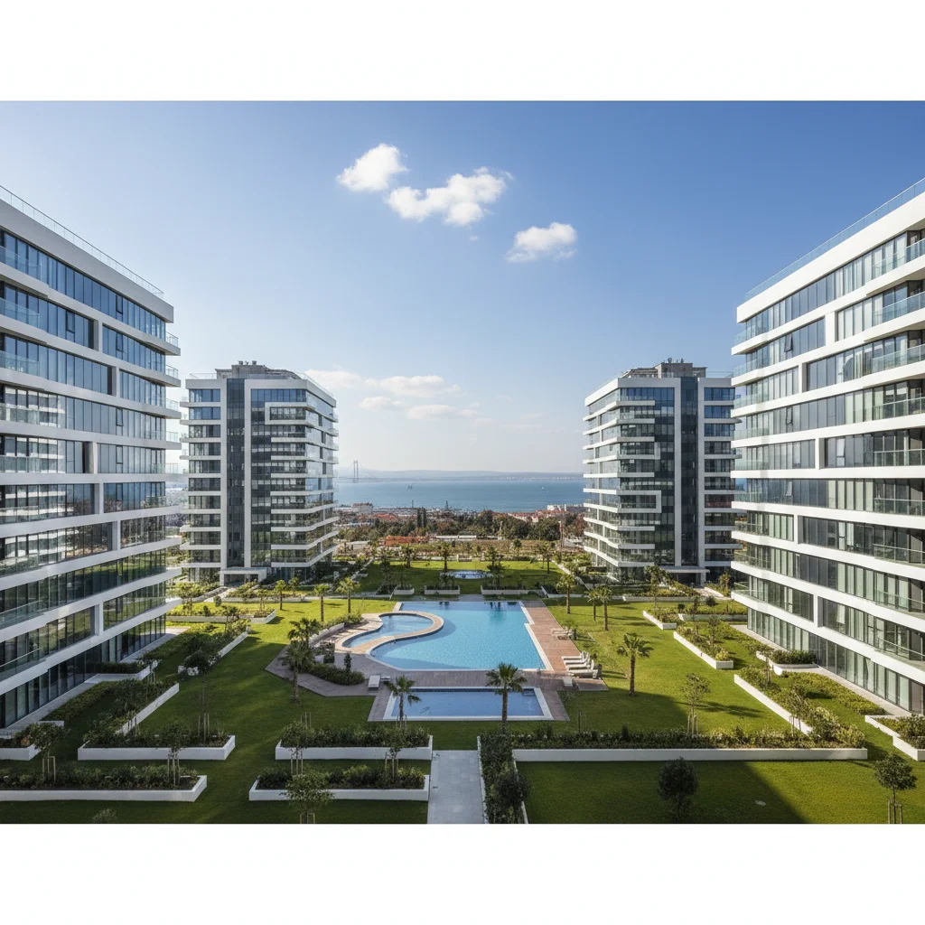 beylikduzu modern apartment complex istanbul