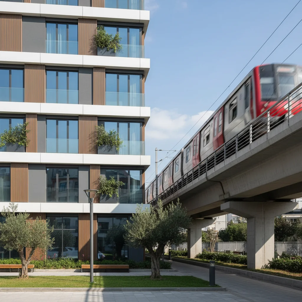 istanbul metro apartment building modern