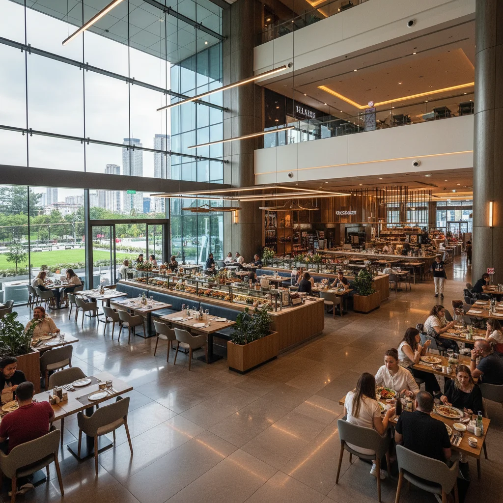 istanbul zorlu center shopping mall dining