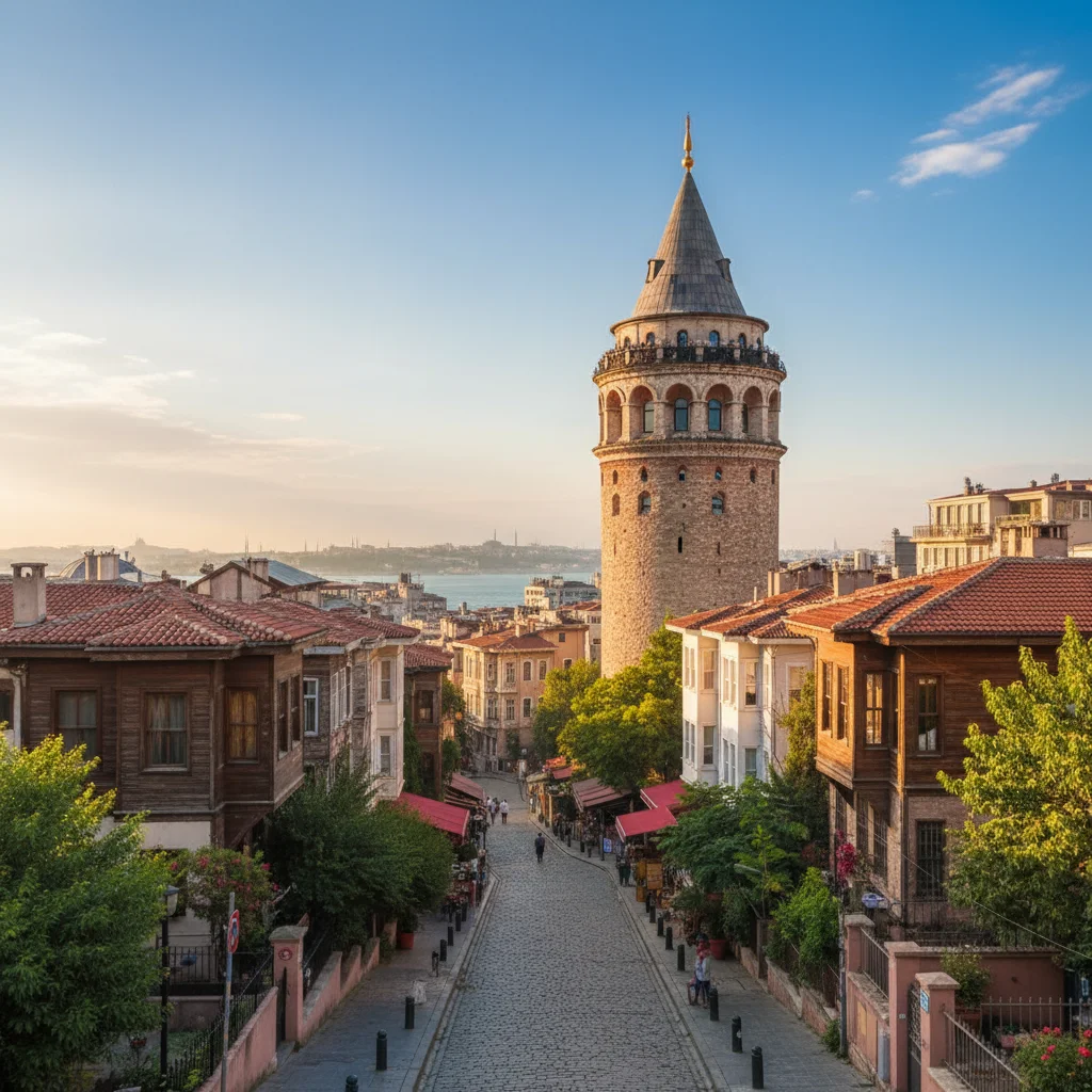 galata tower historic istanbul neighborhood