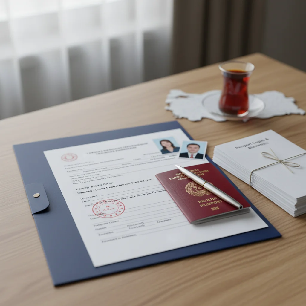 turkish residency permit application documents