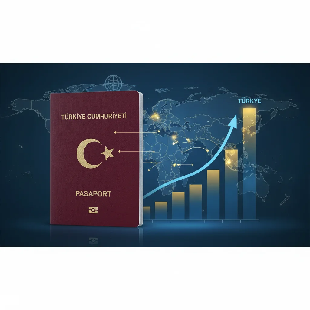 türk pasaportu küresel güç sıralaması