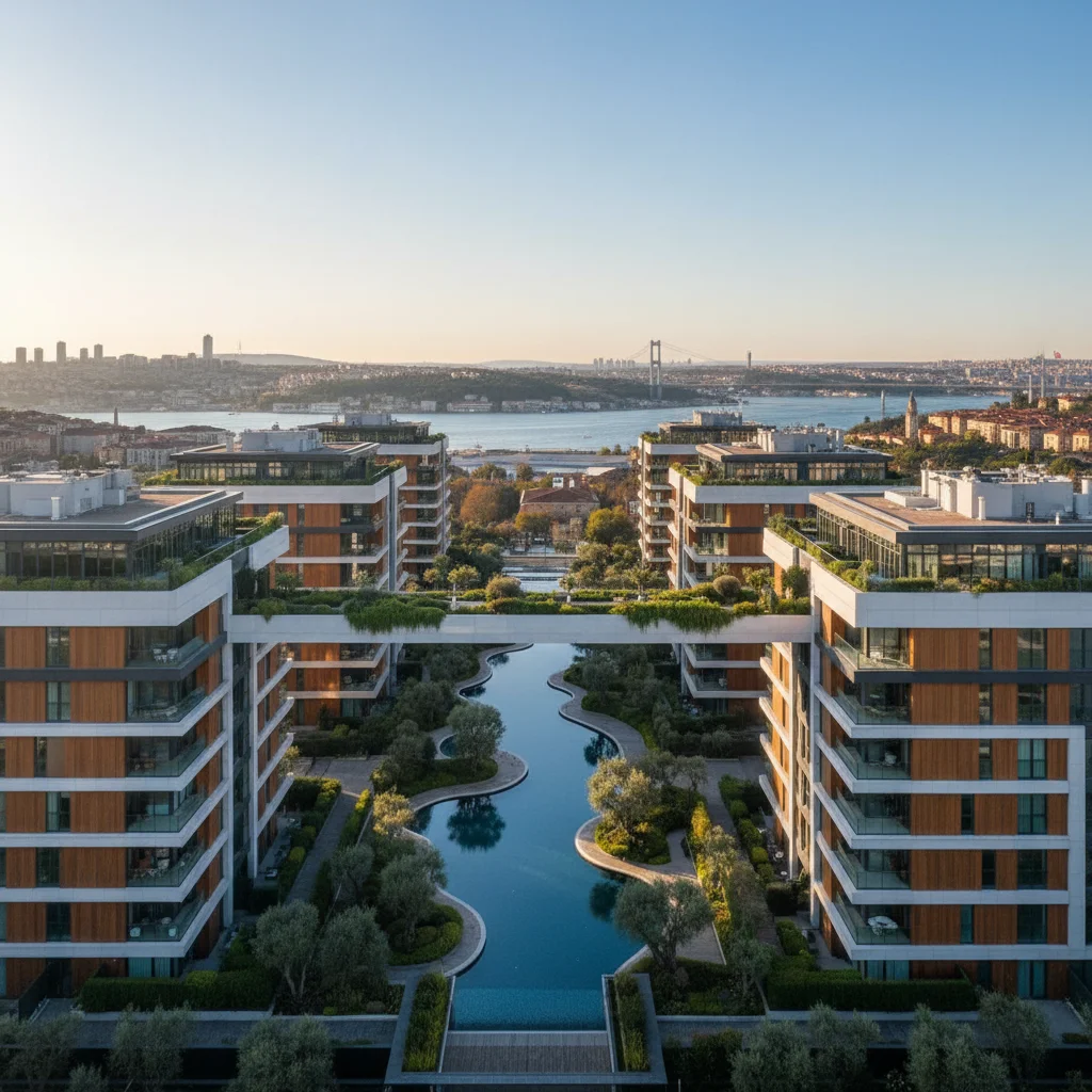 modern istanbul residential complex investment