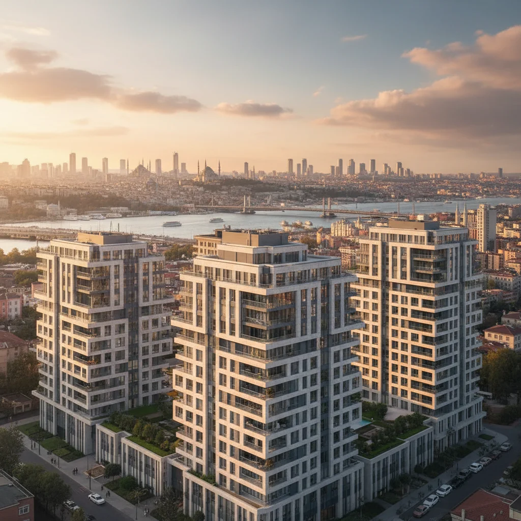 istanbul modern apartments skyline