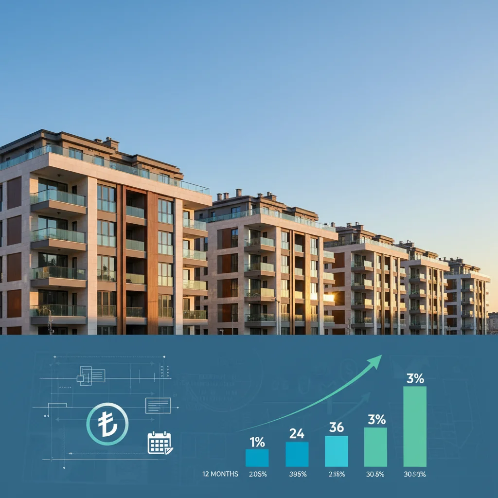 turkey new construction apartments payment plans