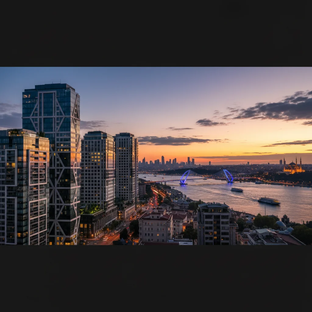 istanbul real estate skyline modern apartments