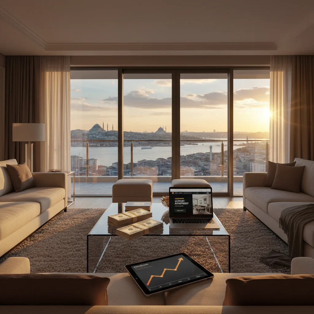 istanbul luxury apartment dollar sale