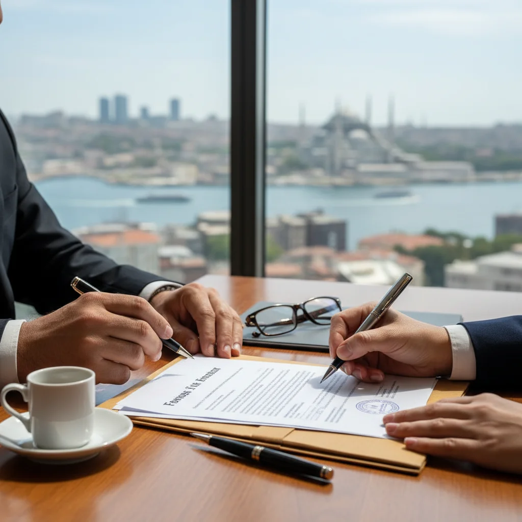 turkey real estate legal documents signing