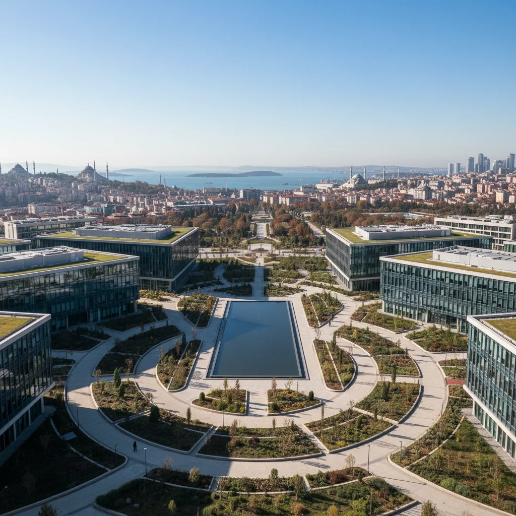 modern university campus istanbul