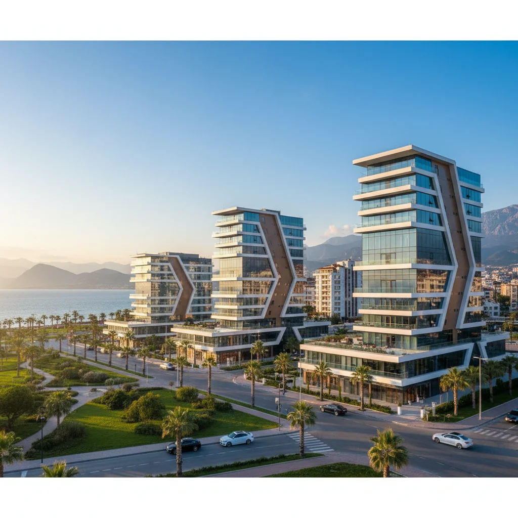 antalya konyaaltı commercial development modern buildings