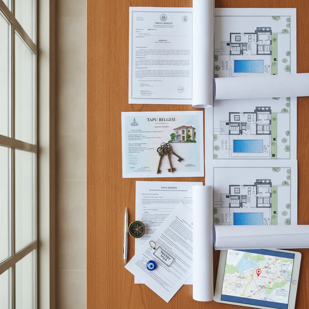 turkey villa investment property documents