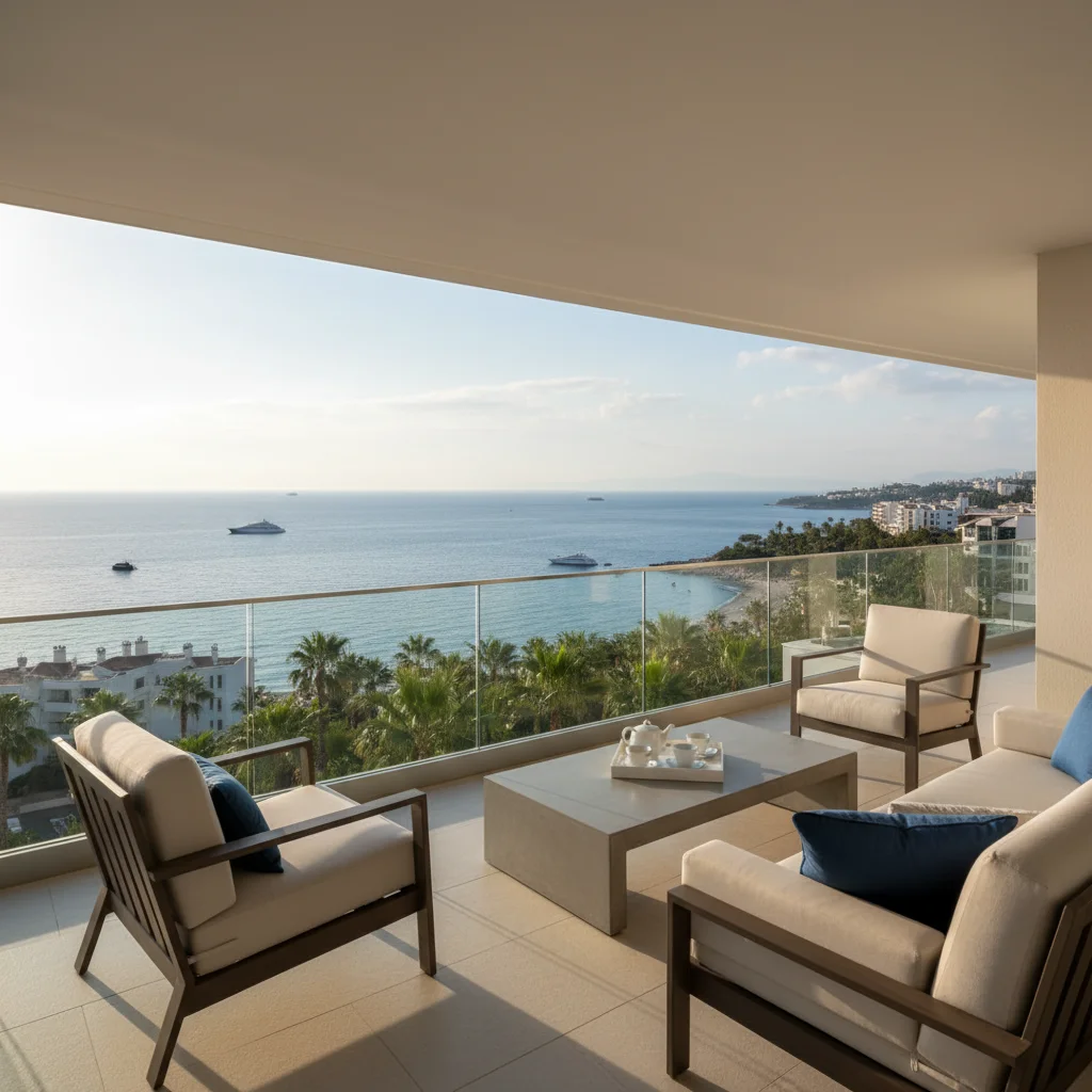 antalya luxury apartment sea view