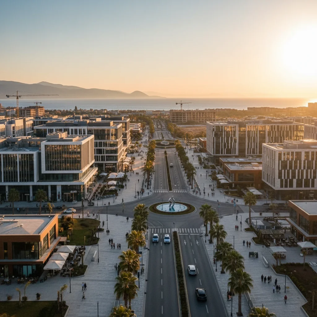 antalya lara commercial district development