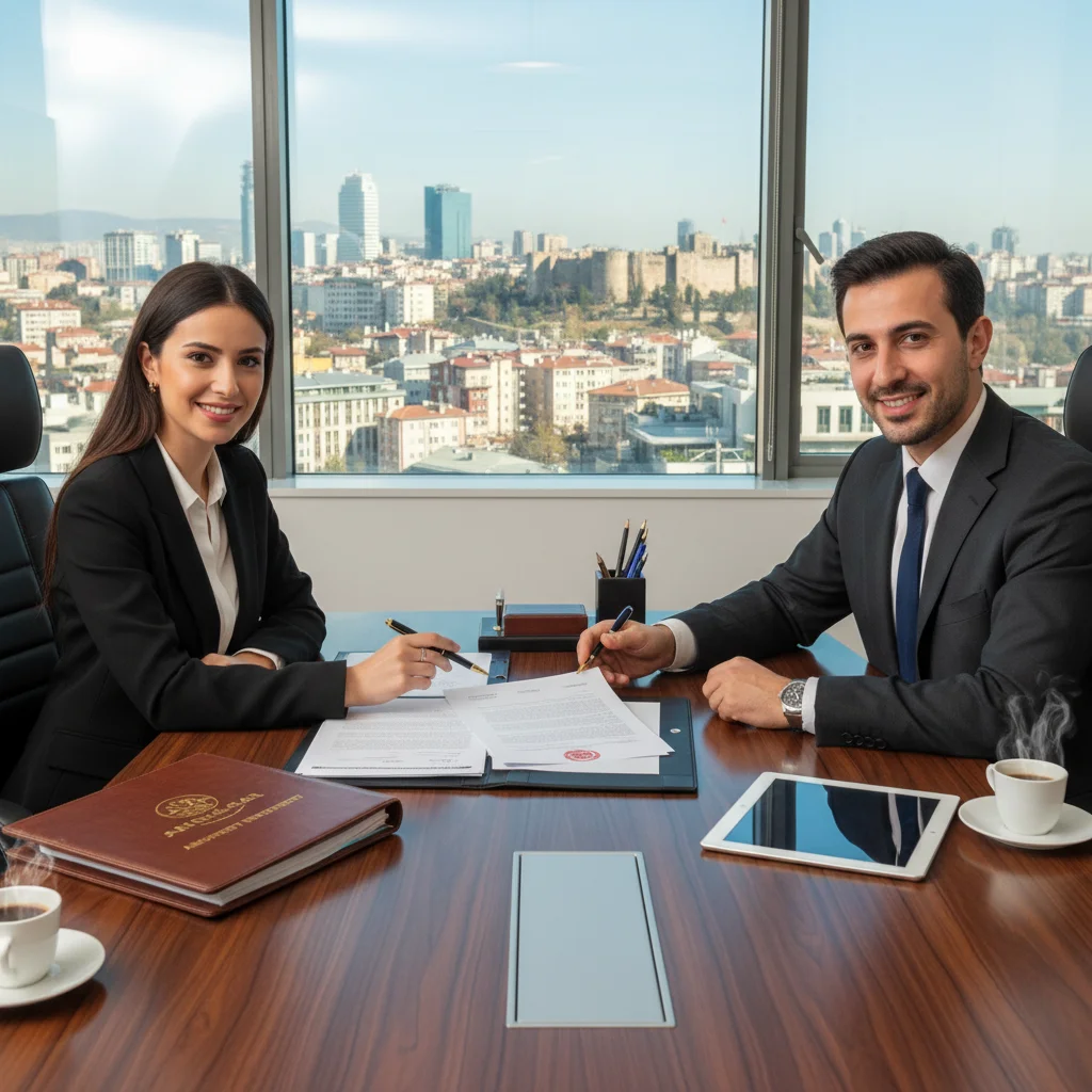 ankara property investment legal documents signing