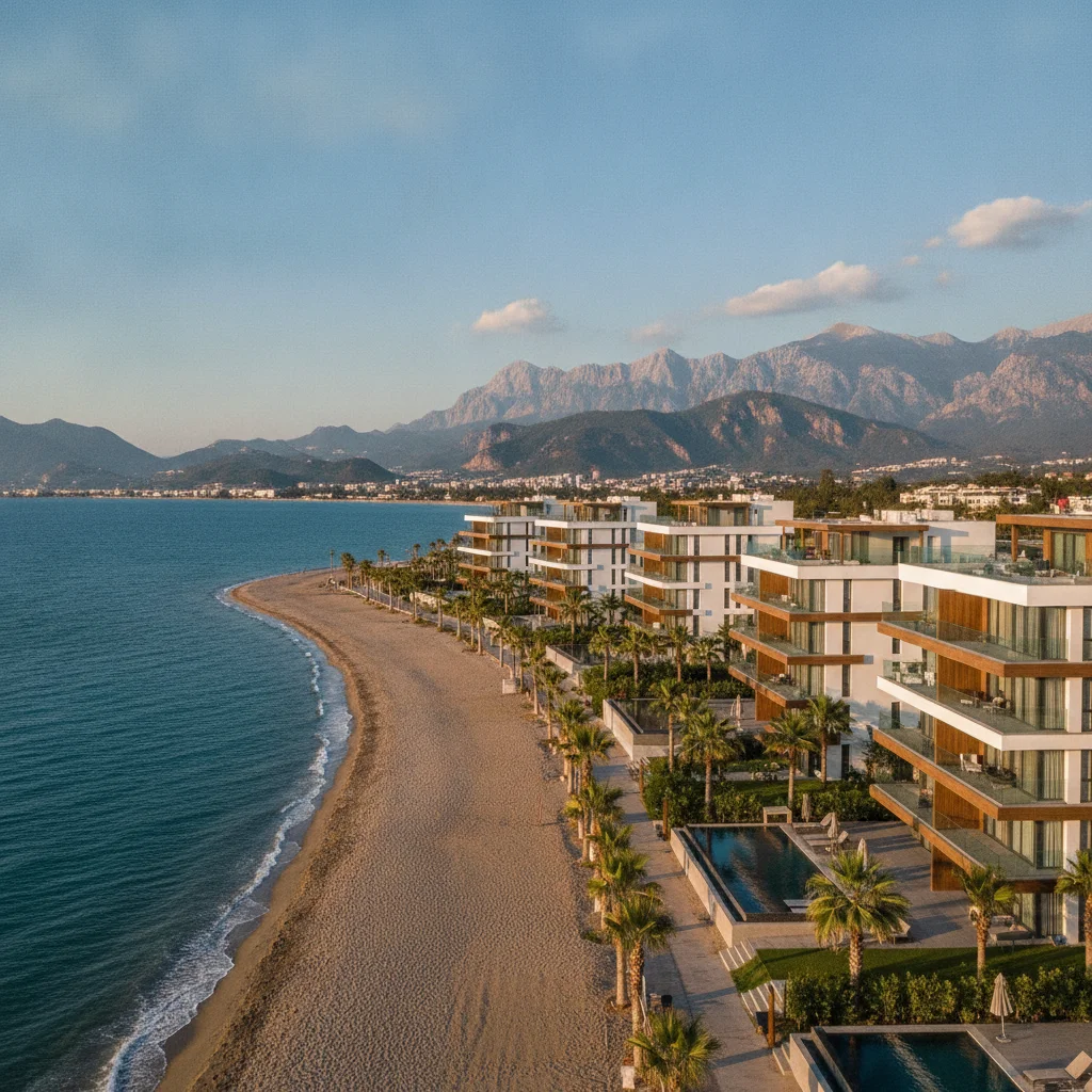 antalya beachfront luxury apartments