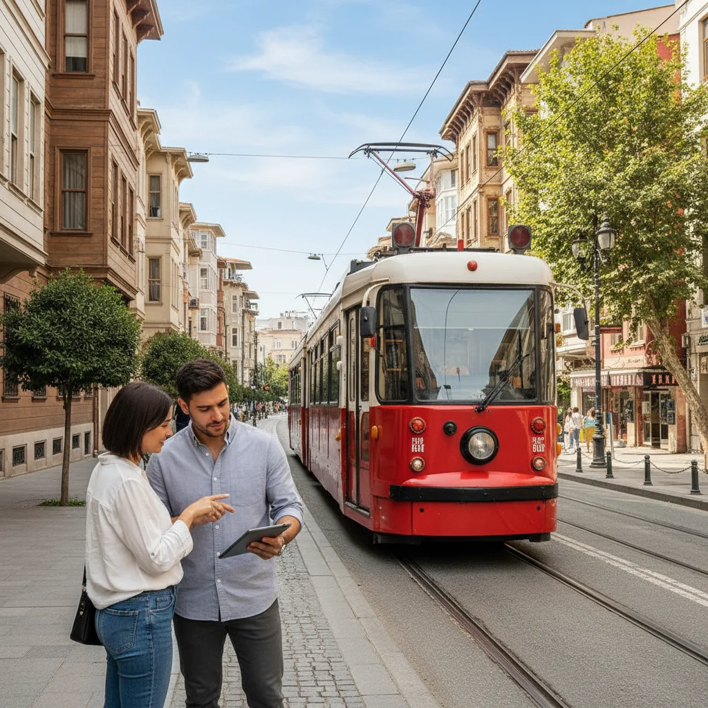 istanbul tram public transportation property investment