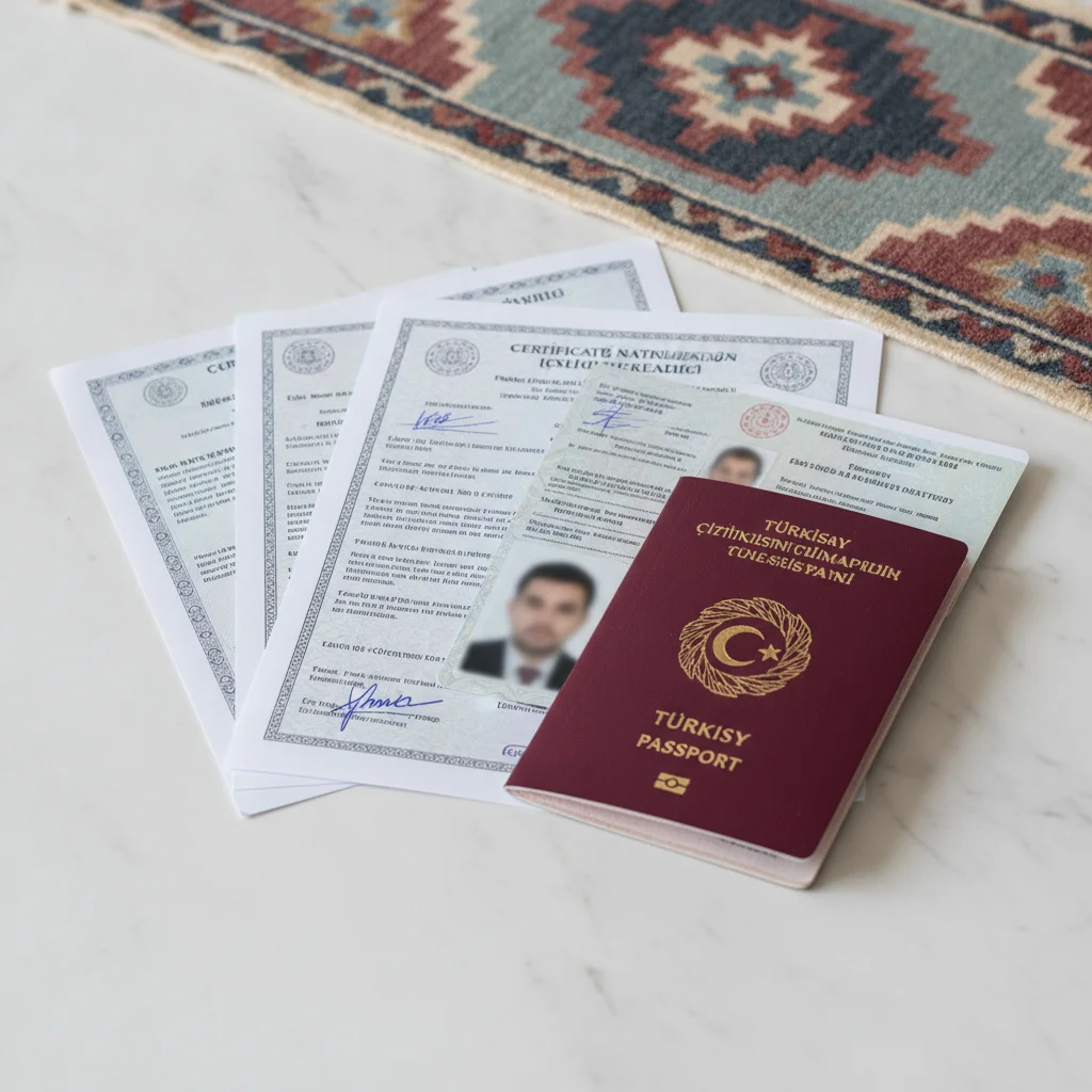 turkish citizenship documents passport