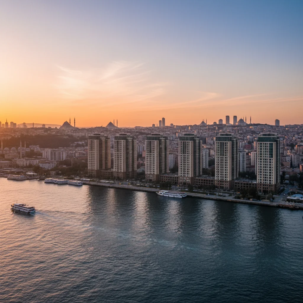 istanbul wholesale apartment buildings skyline