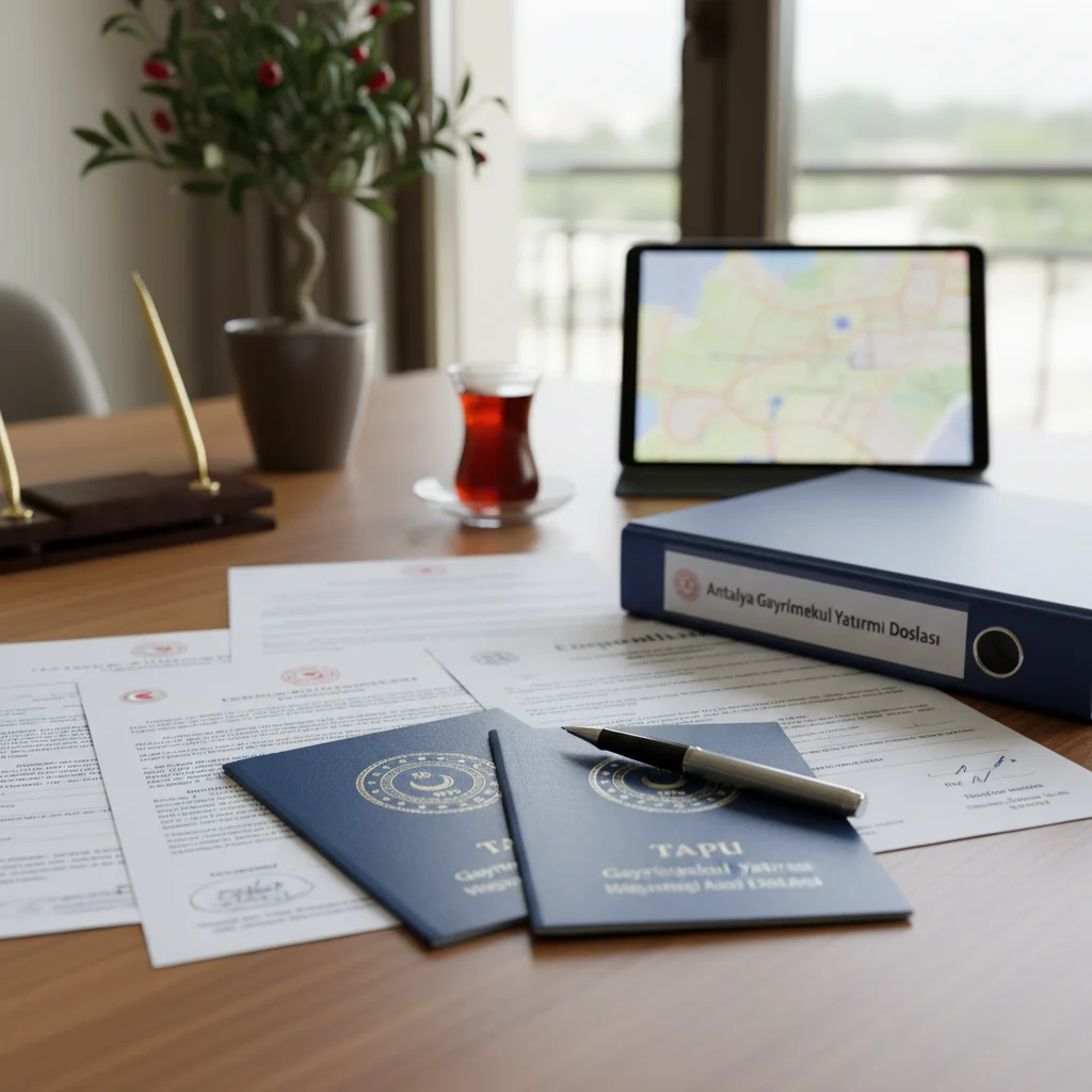 antalya real estate investment documents