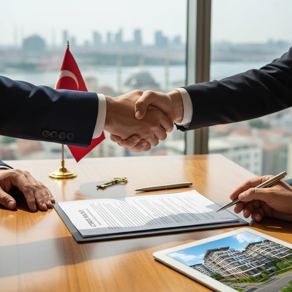 turkish property investment installment contract signing