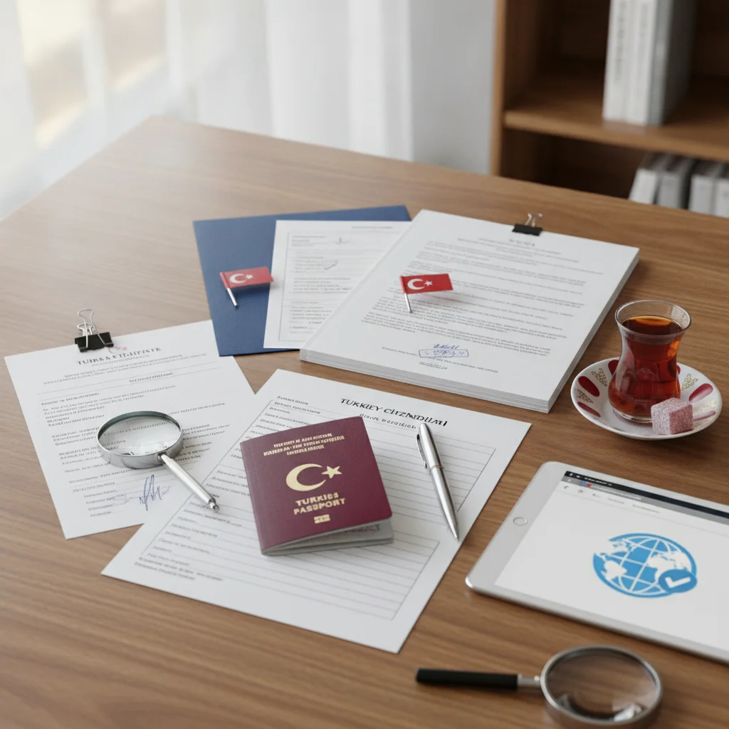 turkish citizenship application documents process