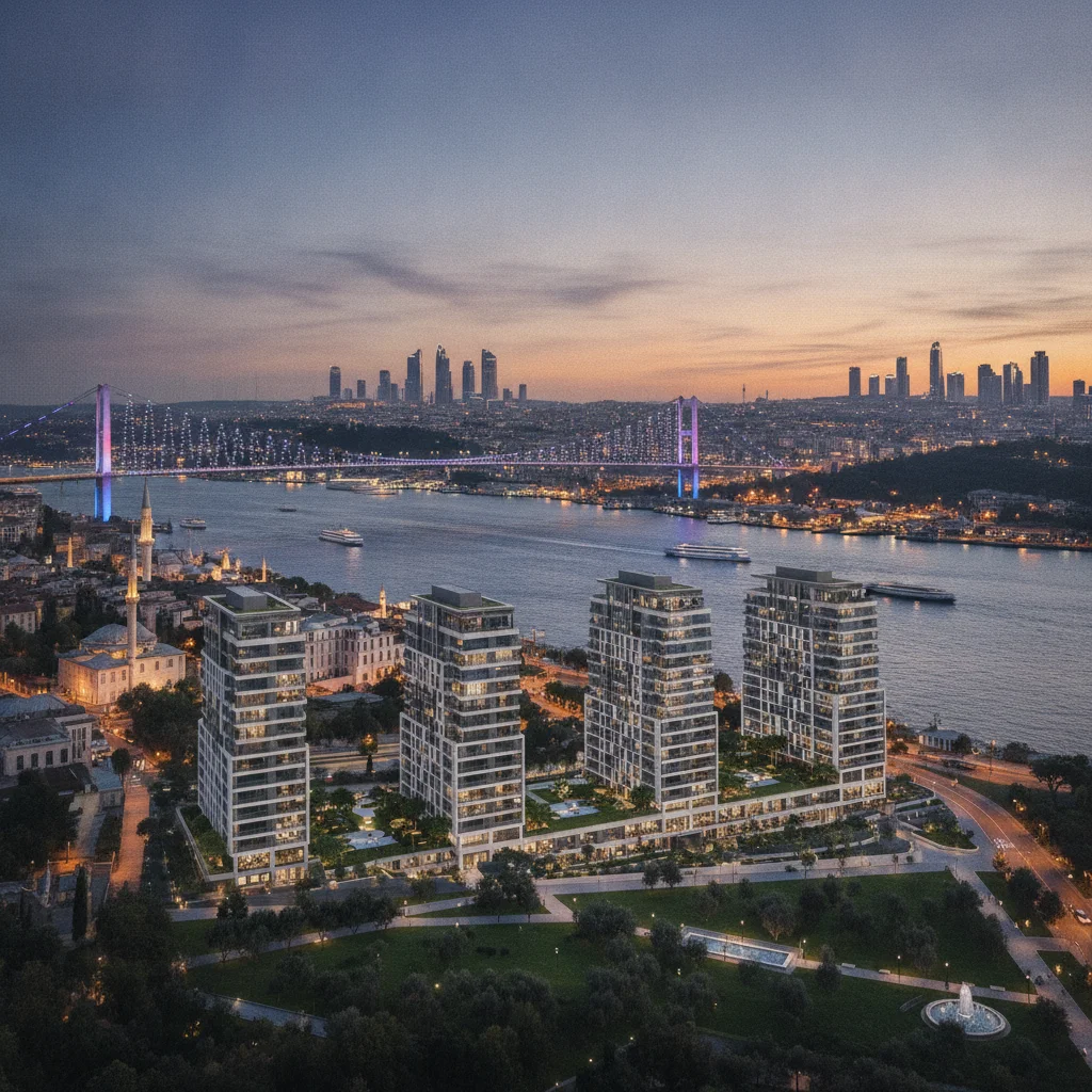 istanbul skyline modern apartments investment