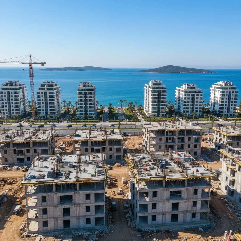 turkey real estate development construction site