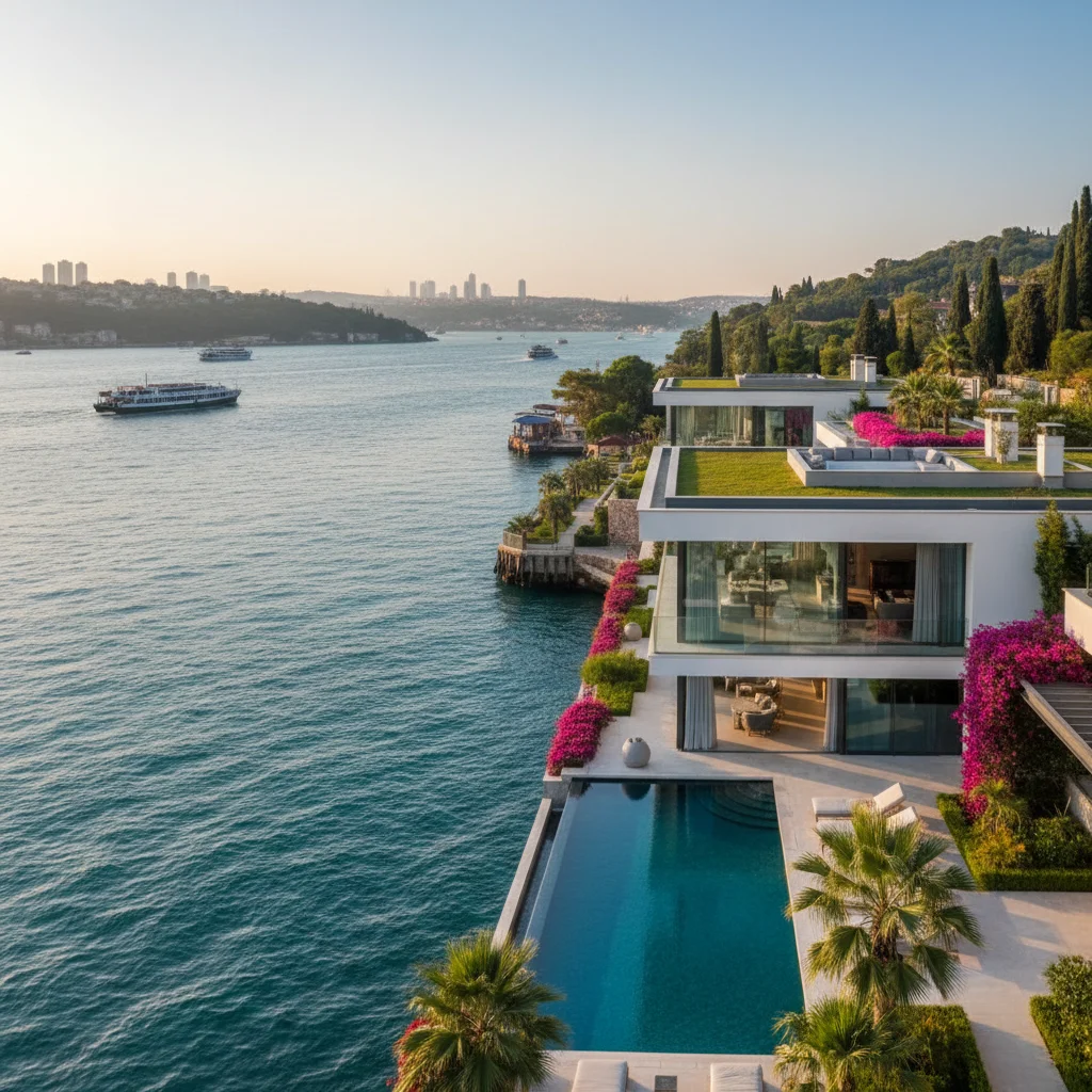 bosphorus sea view villa
