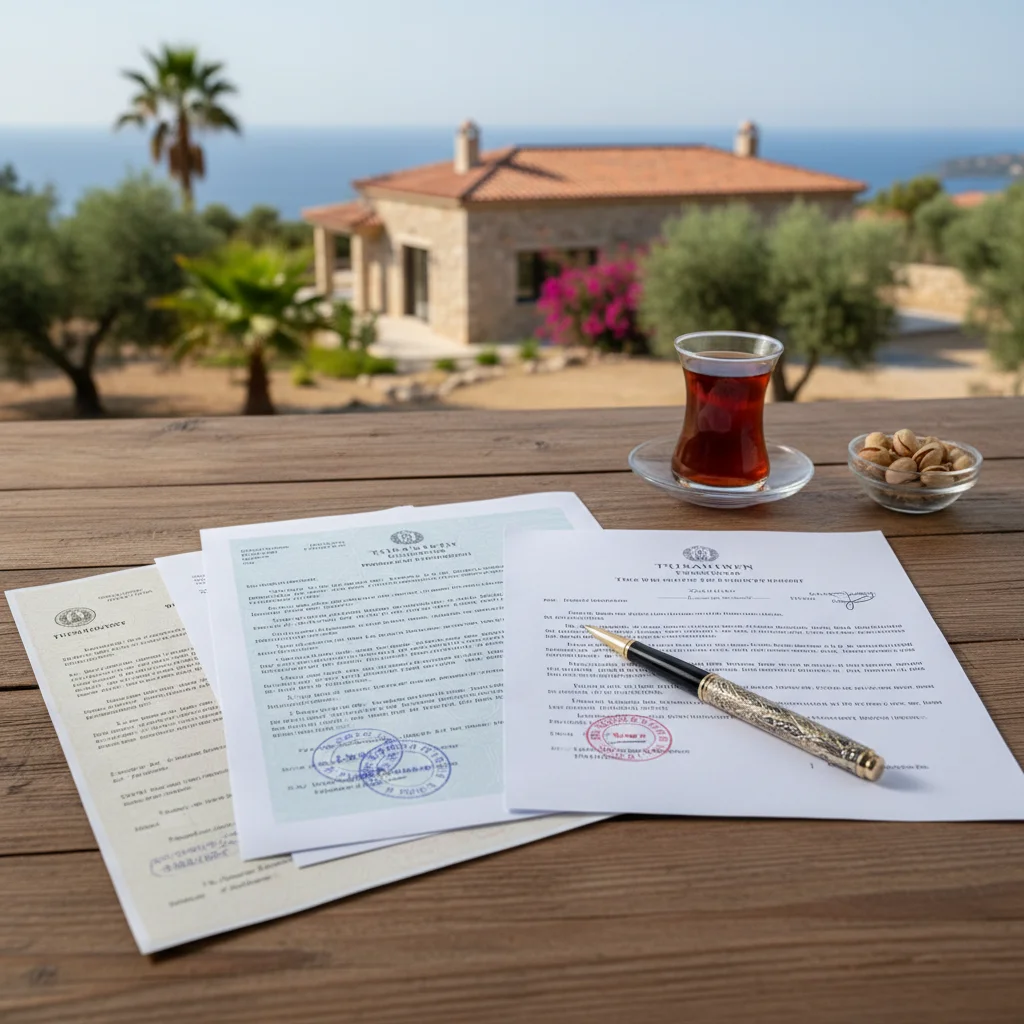 turkey villa investment property documents