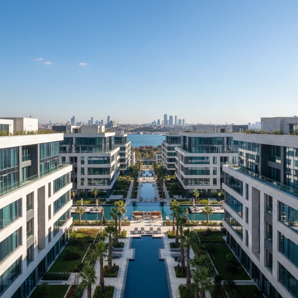 istanbul luxury apartment complex investment