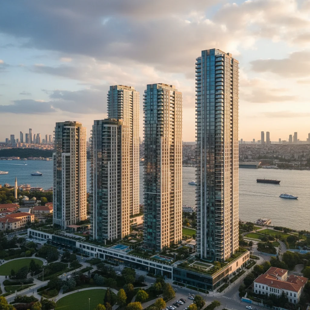 istanbul modern luxury residential towers