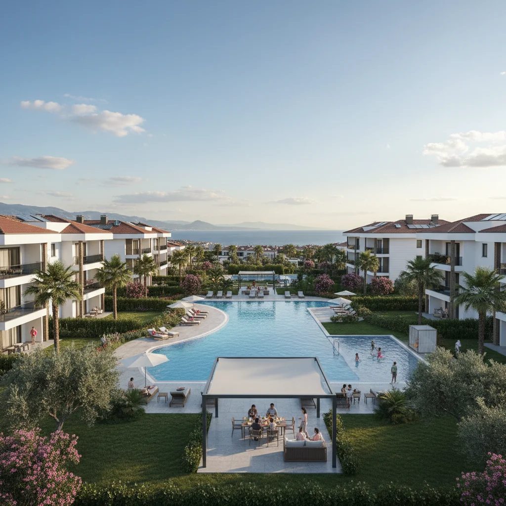 antalya luxury family residential complex