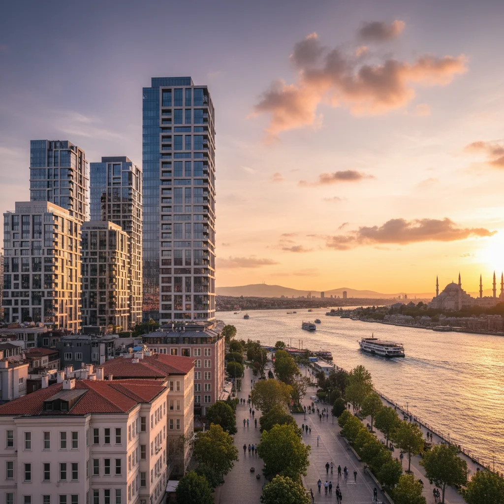 istanbul investment property skyline