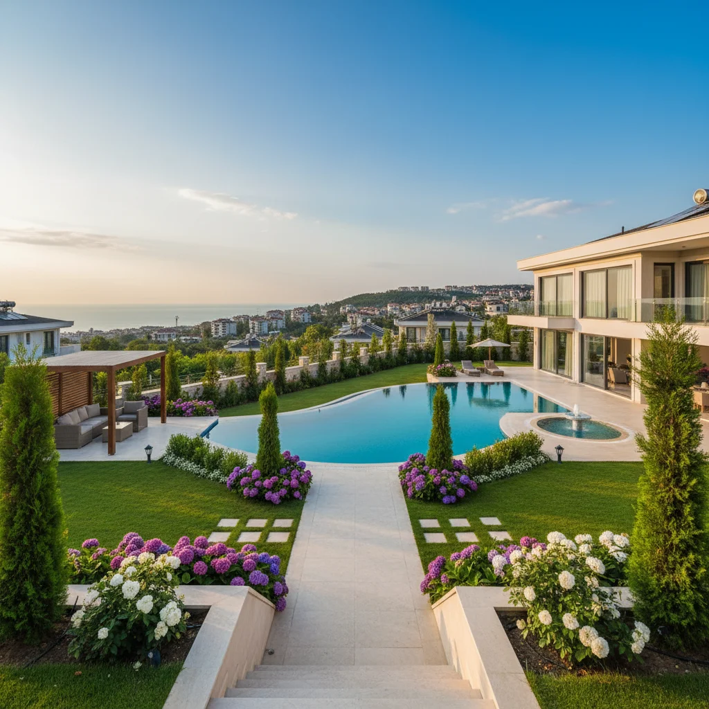 istanbul villa garden beylikduzu