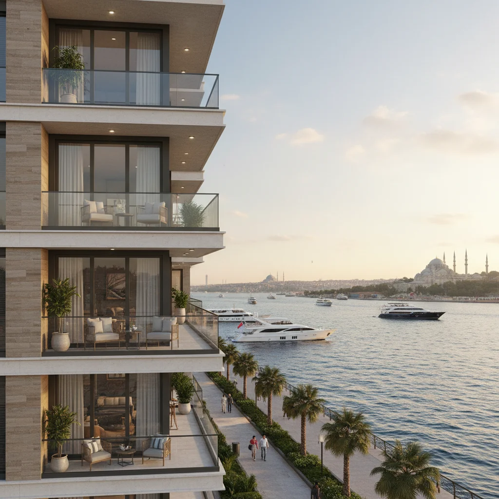 istanbul luxury apartment waterfront