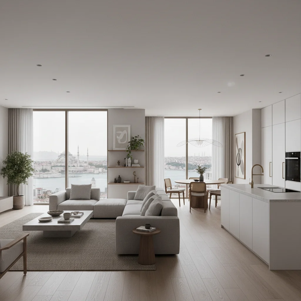istanbul affordable villa interior modern