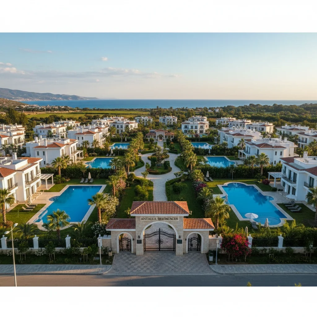 luxury gated residential community antalya