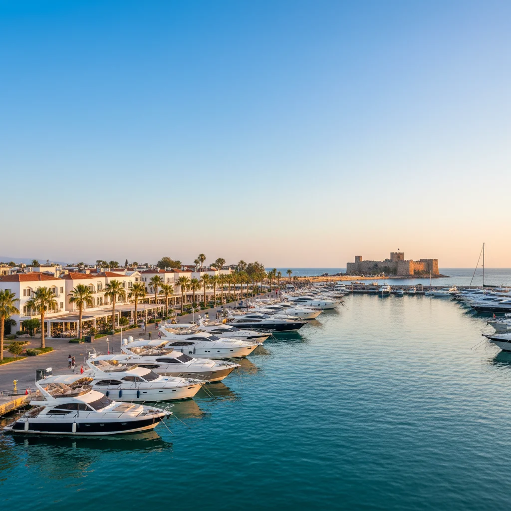 bodrum luxury marina waterfront
