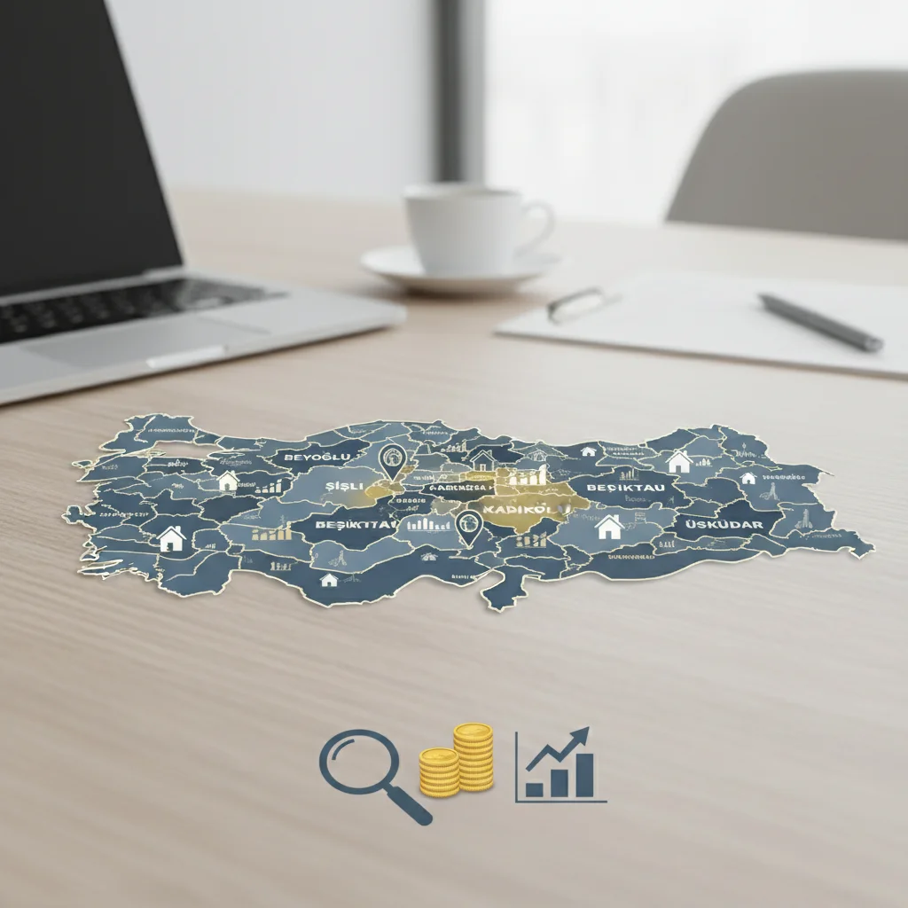 istanbul districts map property investment