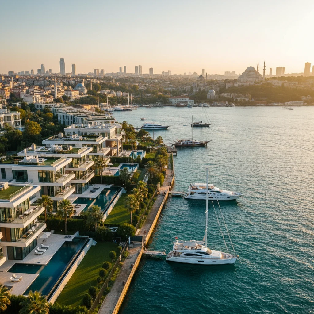istanbul bosphorus luxury property
